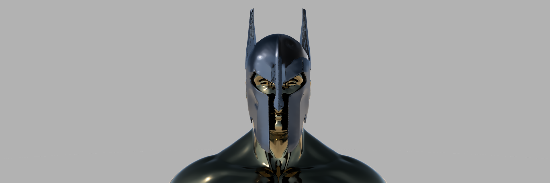 Spartan Batman helmet