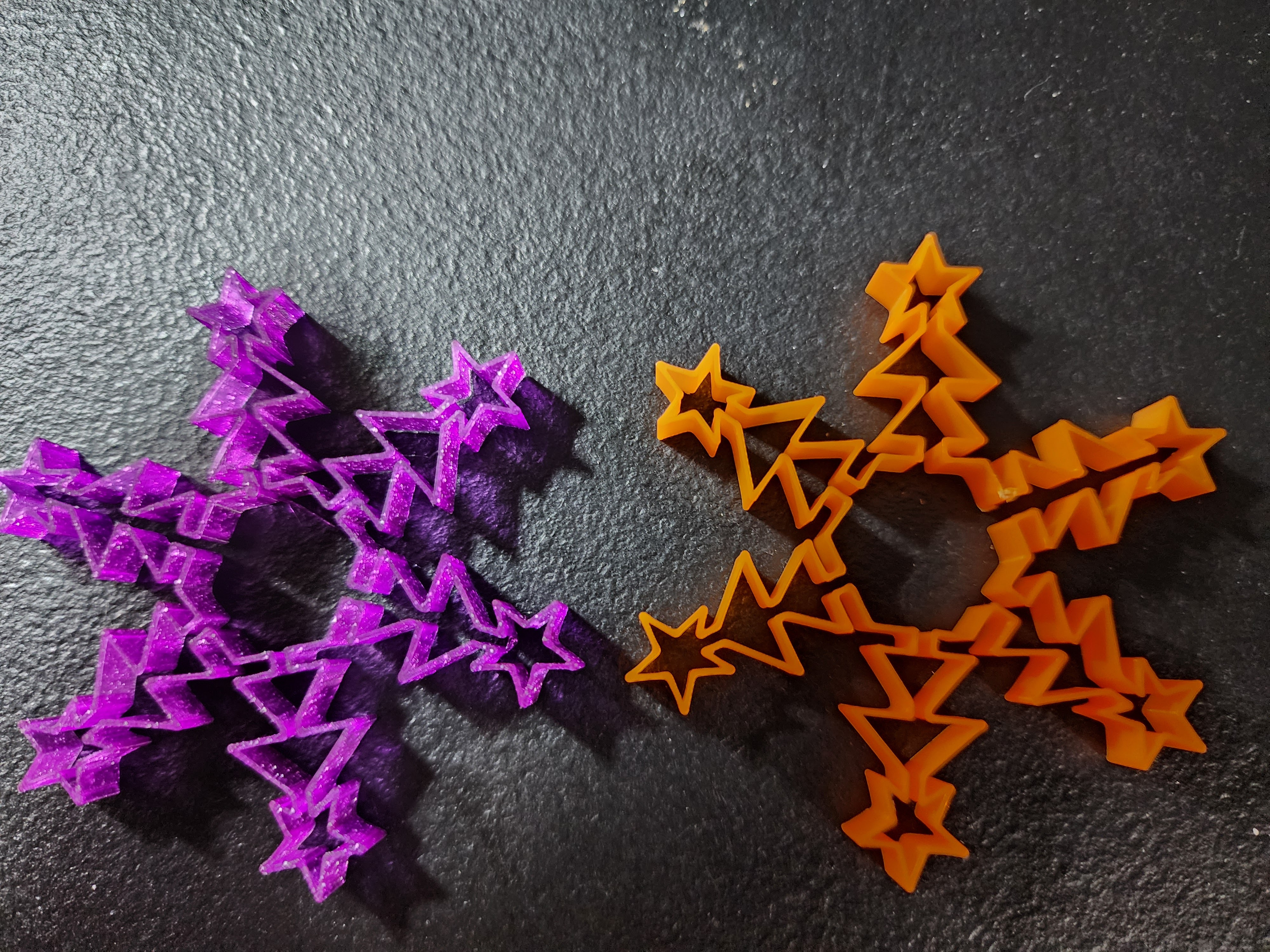 Christmas Tree Snowflake Fidget