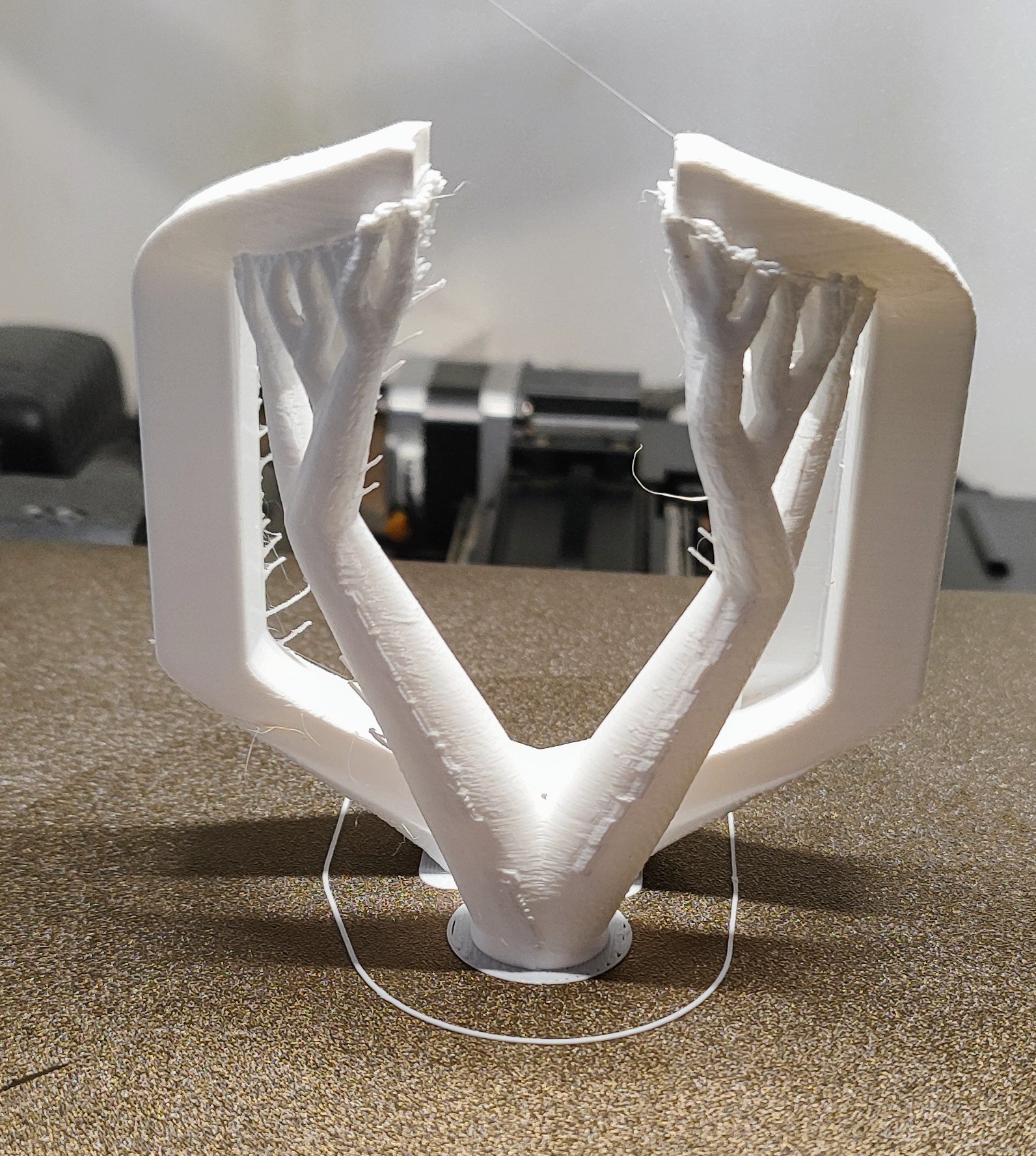 REMIX Ender 3 S1 part cooling fan duct for 5015 Fan clear view of