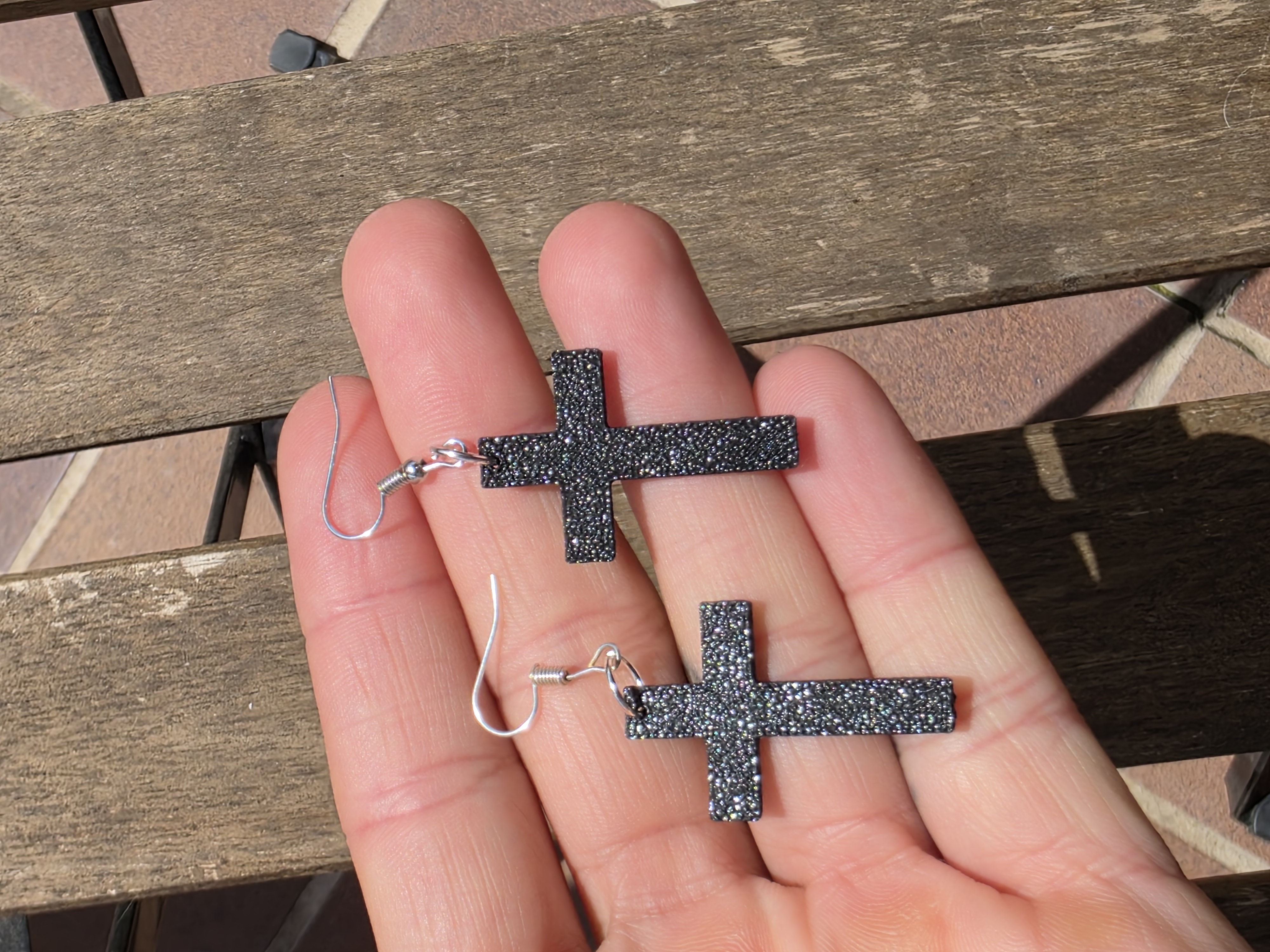 Pendientes Cruz — miniatura 6