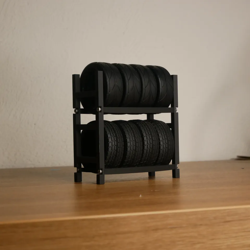 TIRE RACK 1:10 SCALE by GCZ_CREATION | Download free STL model ...