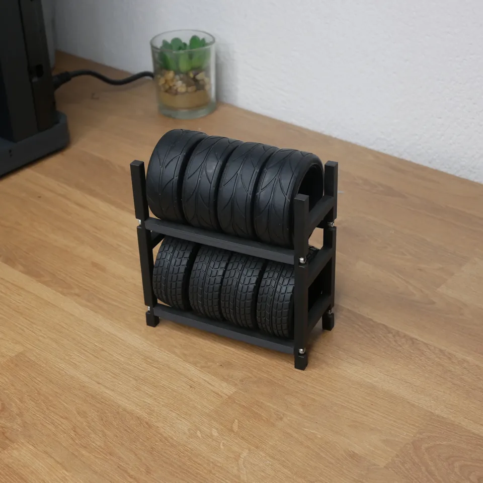 TIRE RACK 1:10 SCALE by GCZ_CREATION | Download free STL model ...
