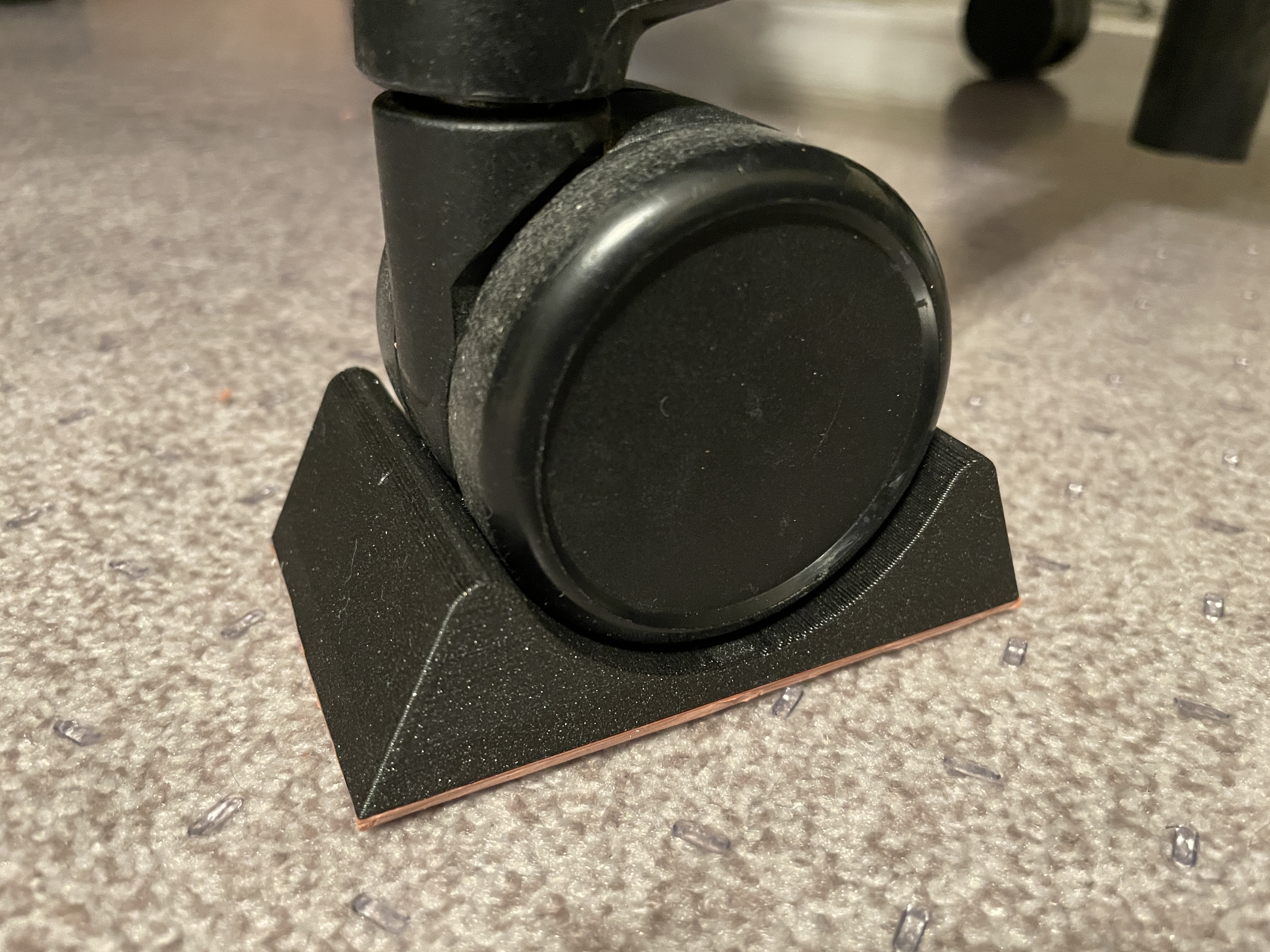 Steelcase Leap wheel chocks