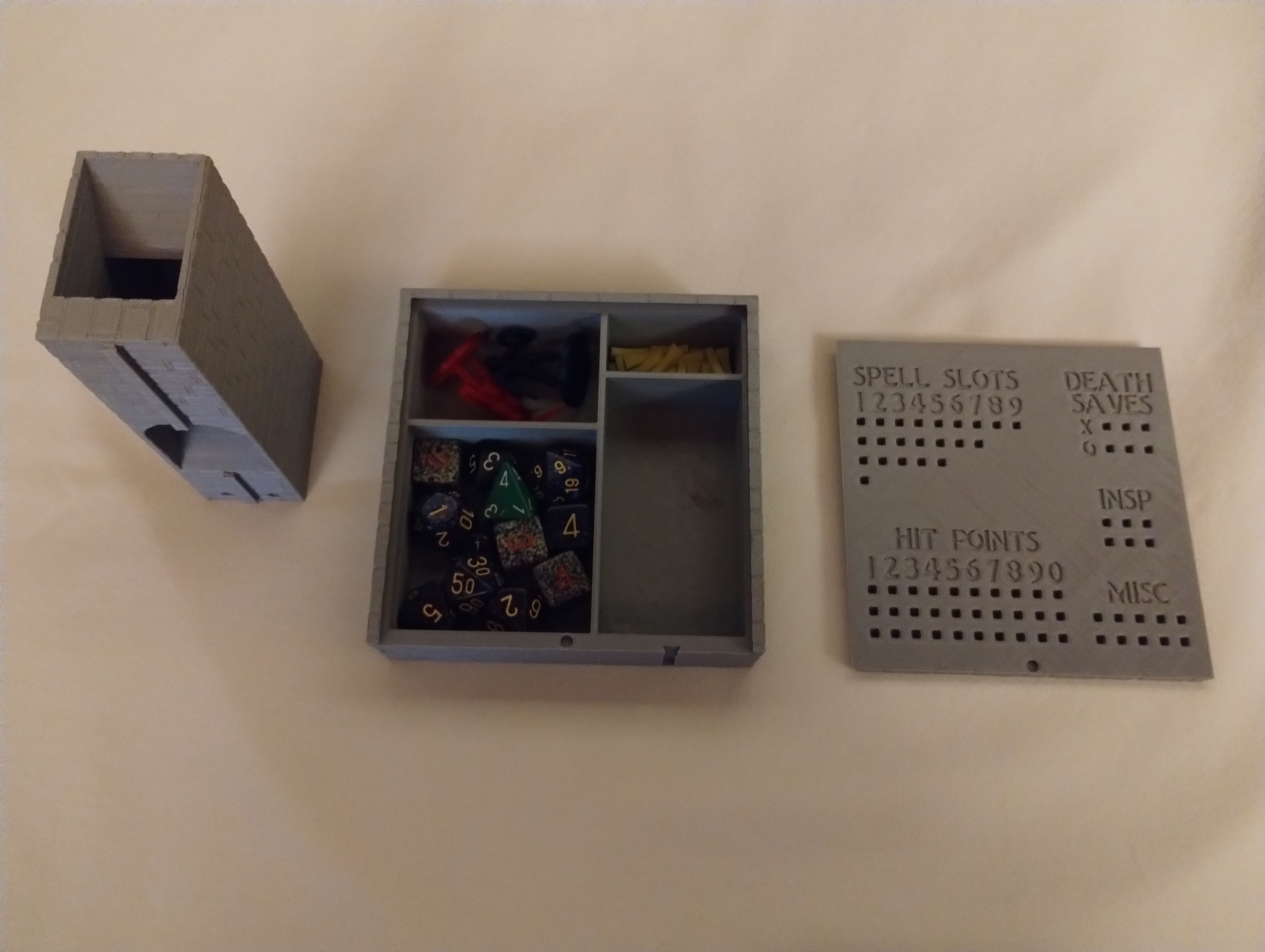 Miniatura 2 do modelo 3D Compact Stone DND Box/Tower/Tracker