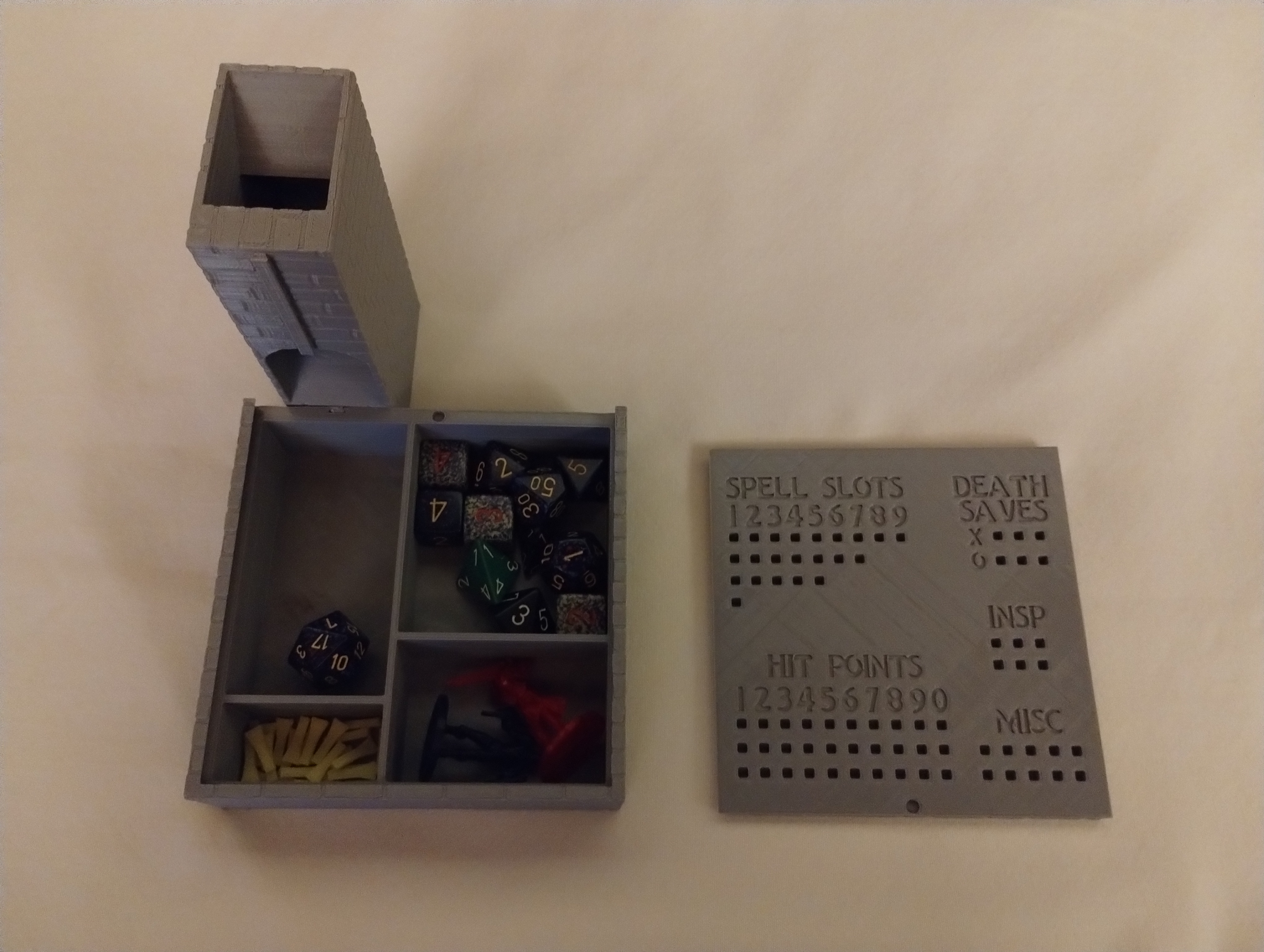 Miniatura 3 do modelo 3D Compact Stone DND Box/Tower/Tracker