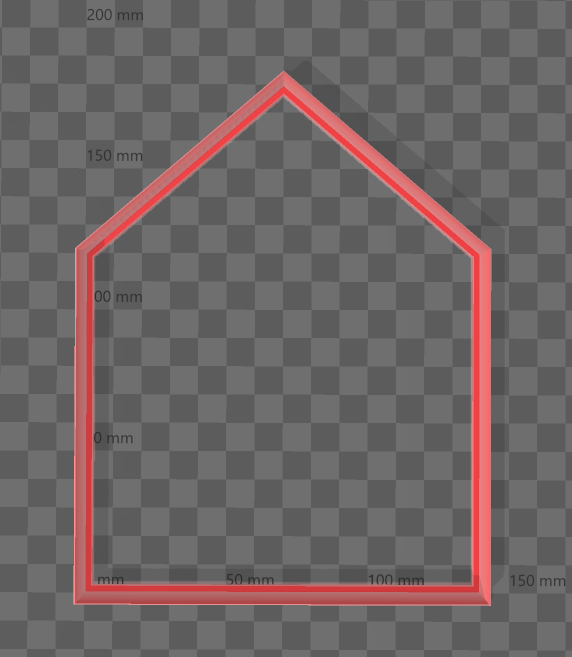 Miniatura 4 do modelo 3D Ginger Bread House Cookie Cutters