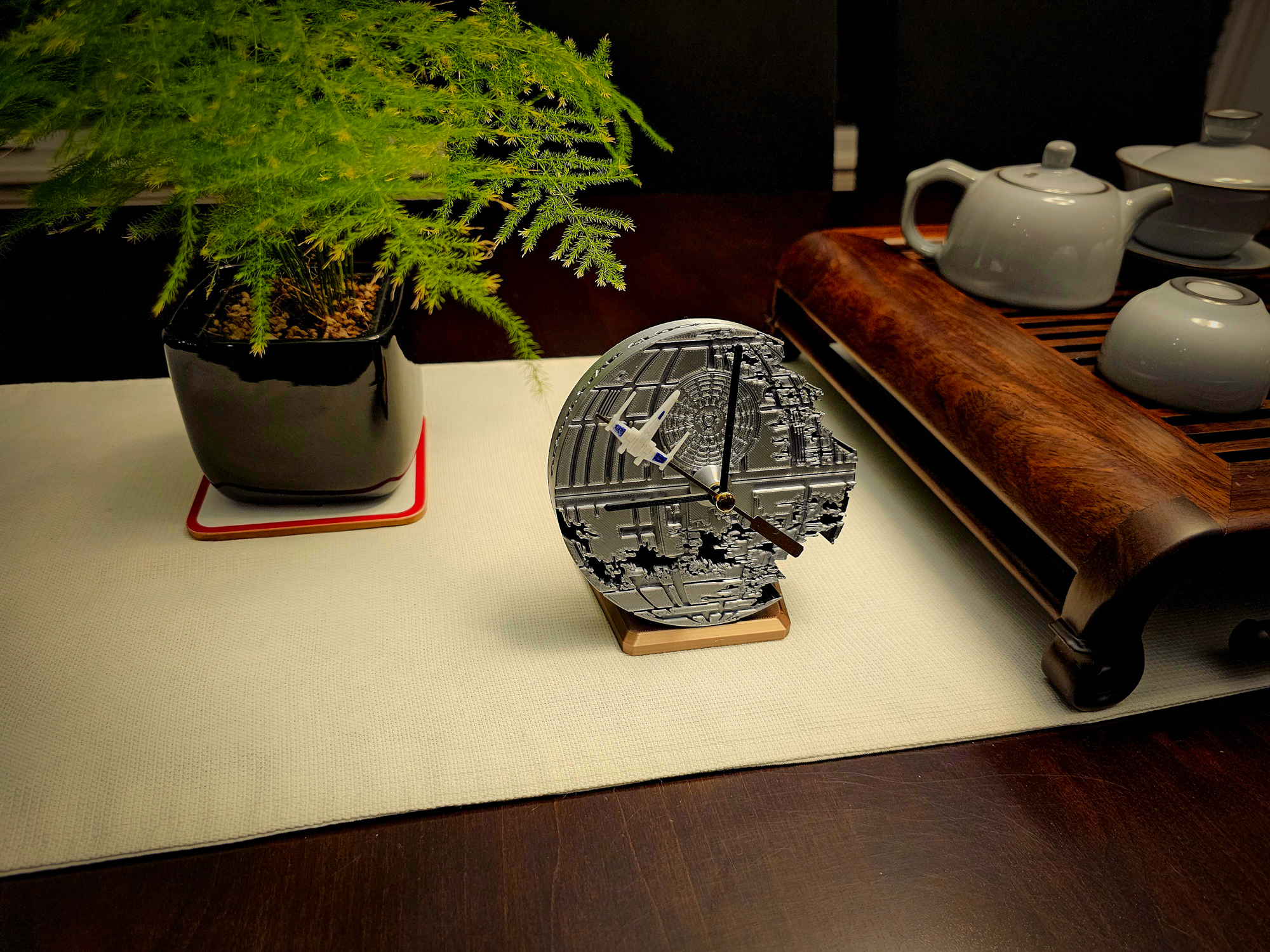 Desktop Death Star Clock