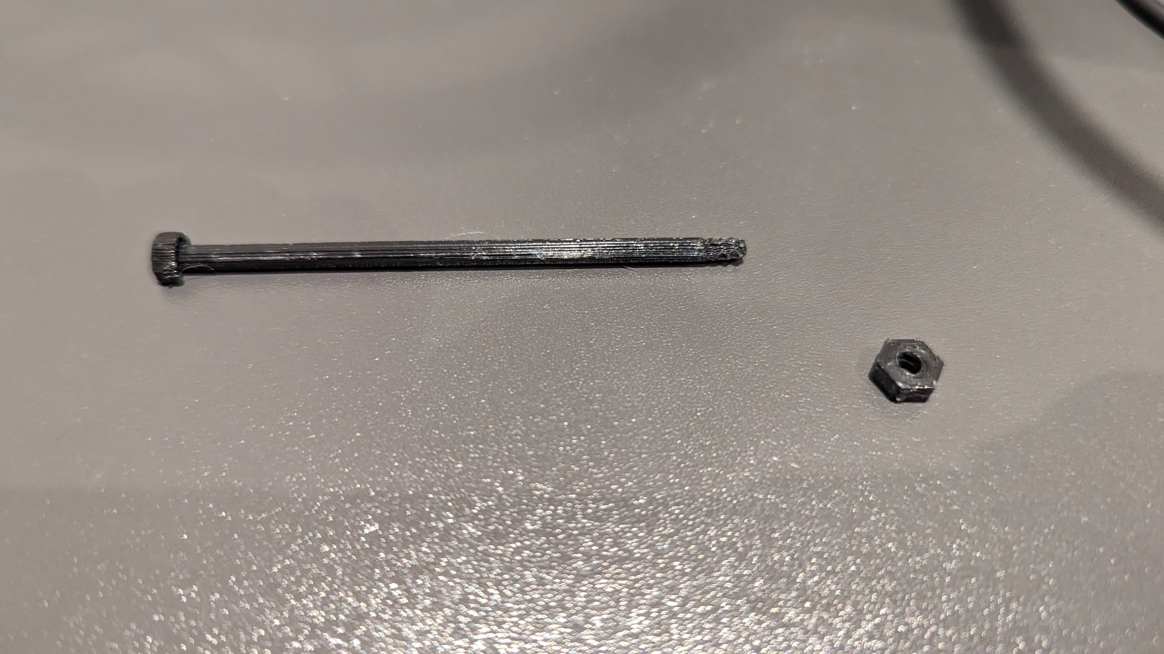 Printable 70mm Bolt & Nut for Barrel Cooper's Puzzle Box