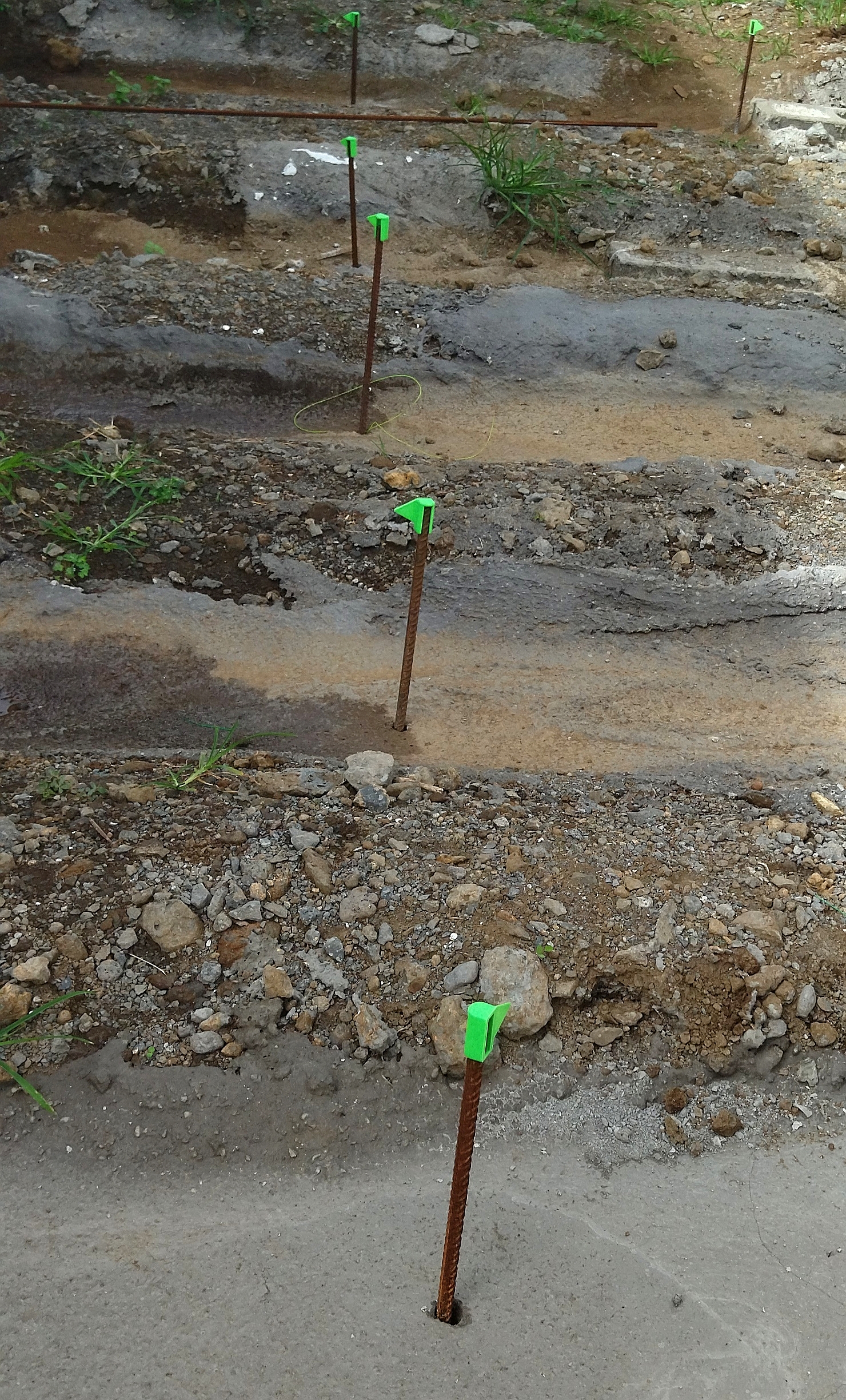 10mm rebar flags,