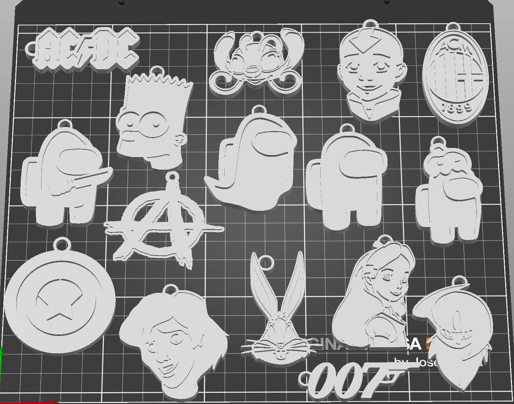 Keychain Mega Pack 1 By Ryan878 | Download Free STL Model | Printables.com