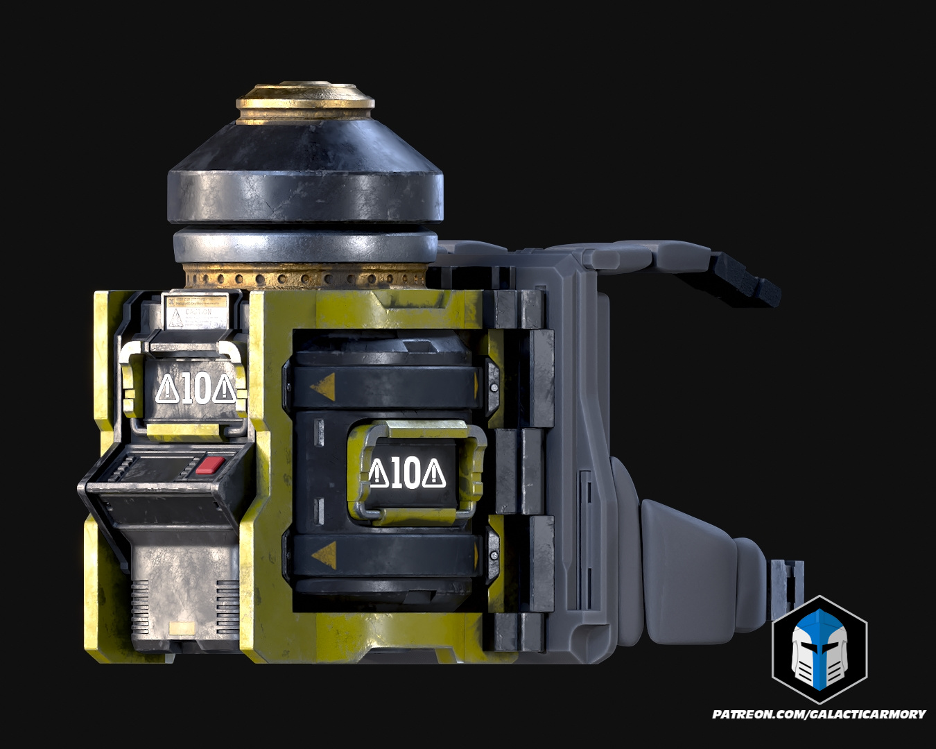 HD2 - Hellbomb Backpack - 3D Print Files — thumbnail 5