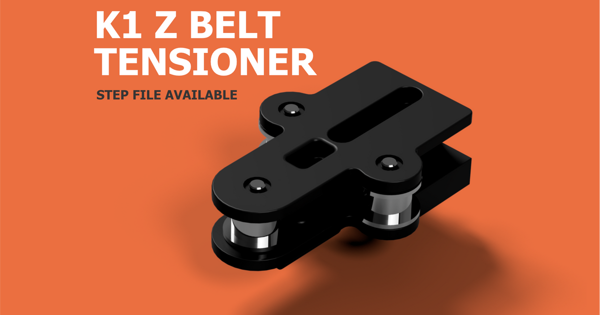 Creality K1 Z Axis Belt Tensioner CAD by Henlor | Download free STL ...