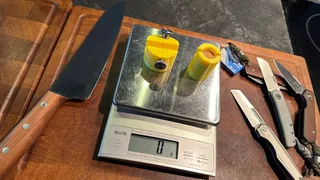 Edge Sharpness Tester with fulcrum