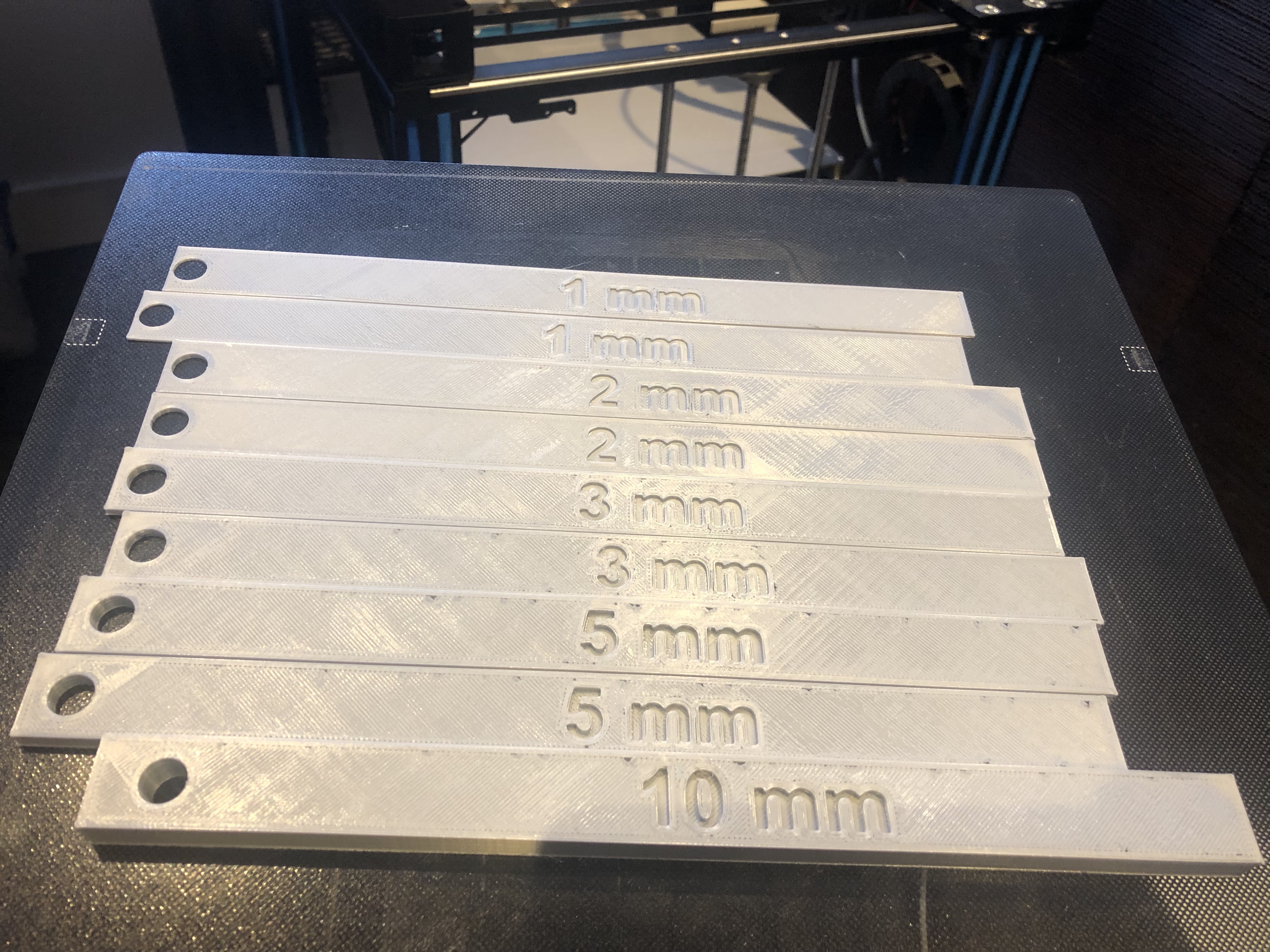 Thickness guides
