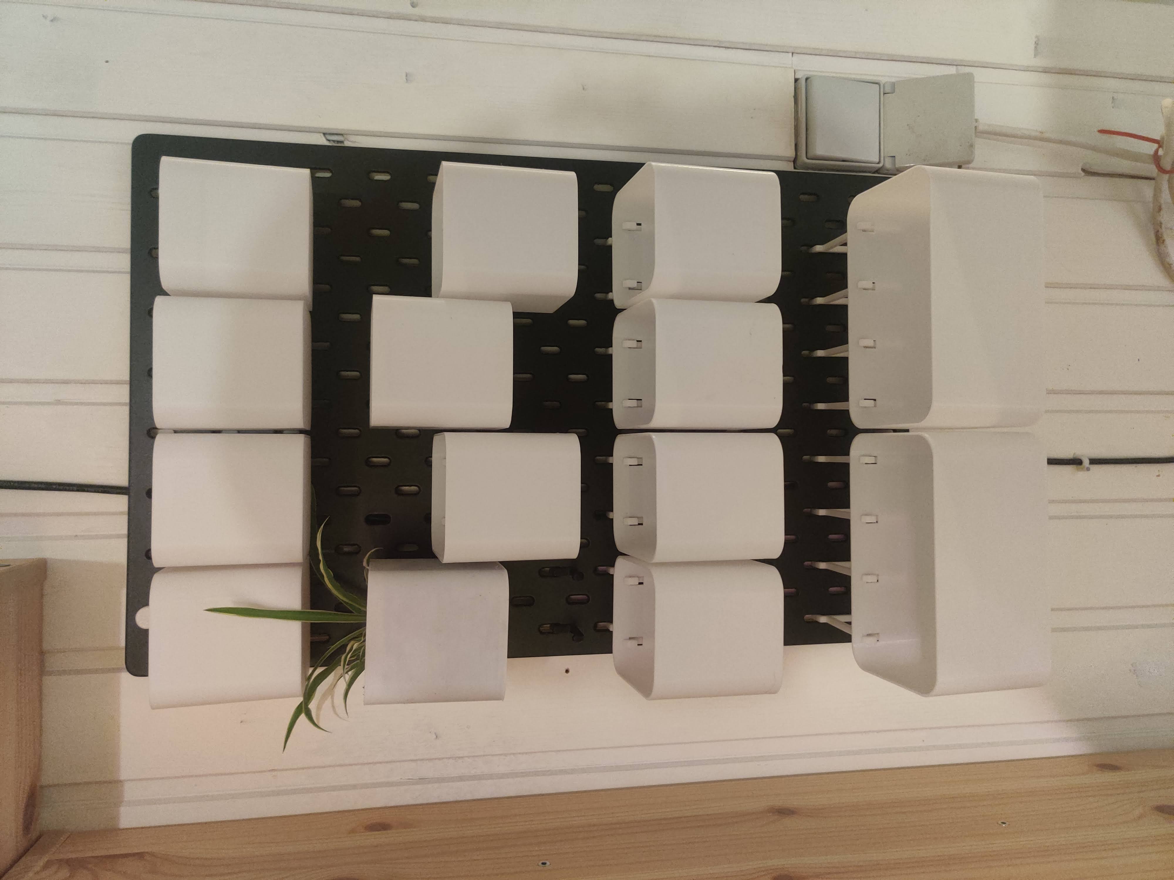 Ikea Skadis Plant Wall