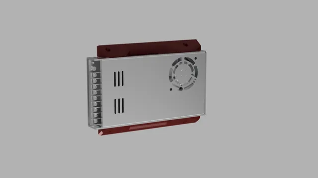 Meanwell LRS-350 PSU mount