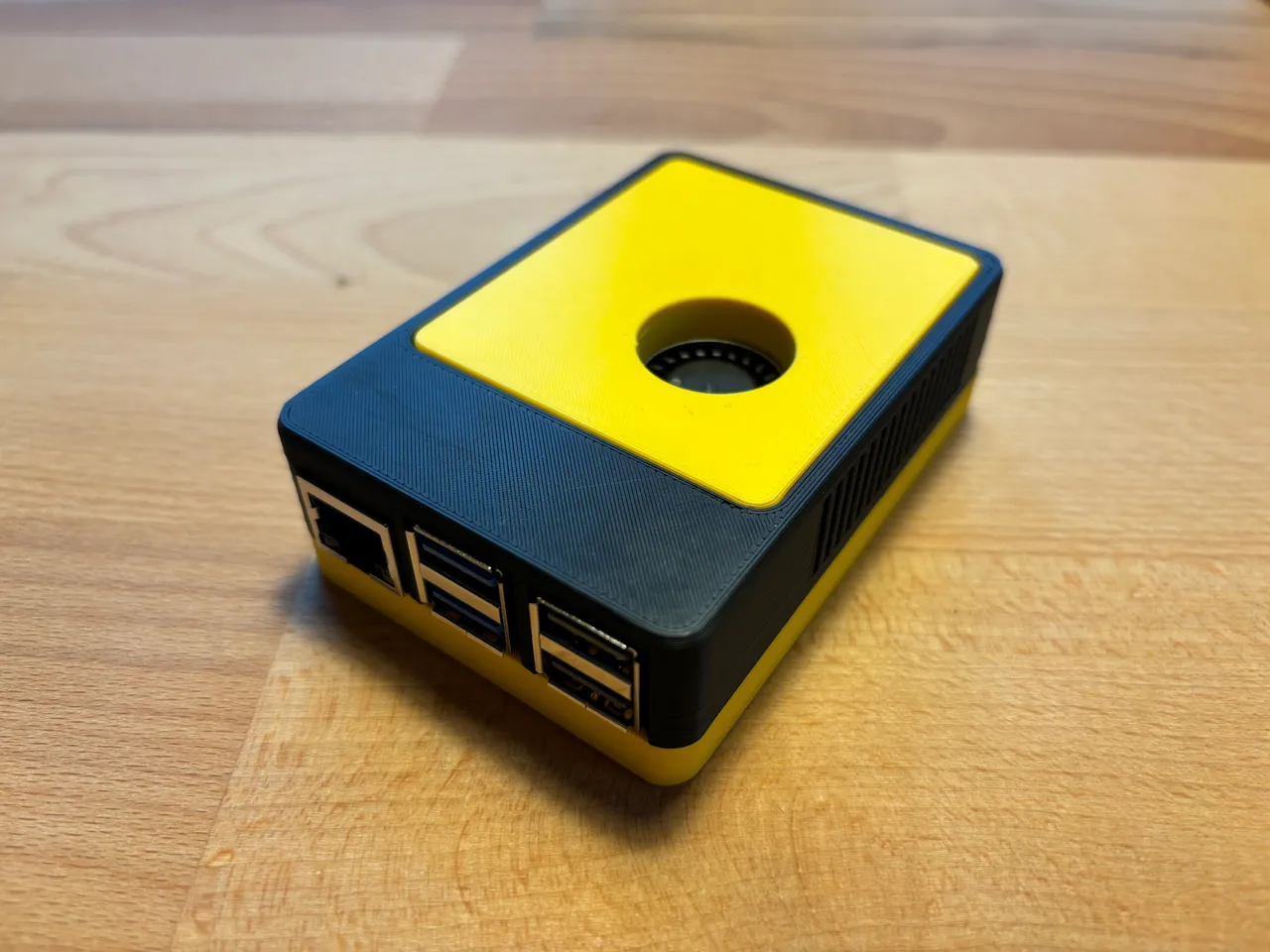 Raspberry Pi 5 Case (snap fit) by pyrho, Download free STL model