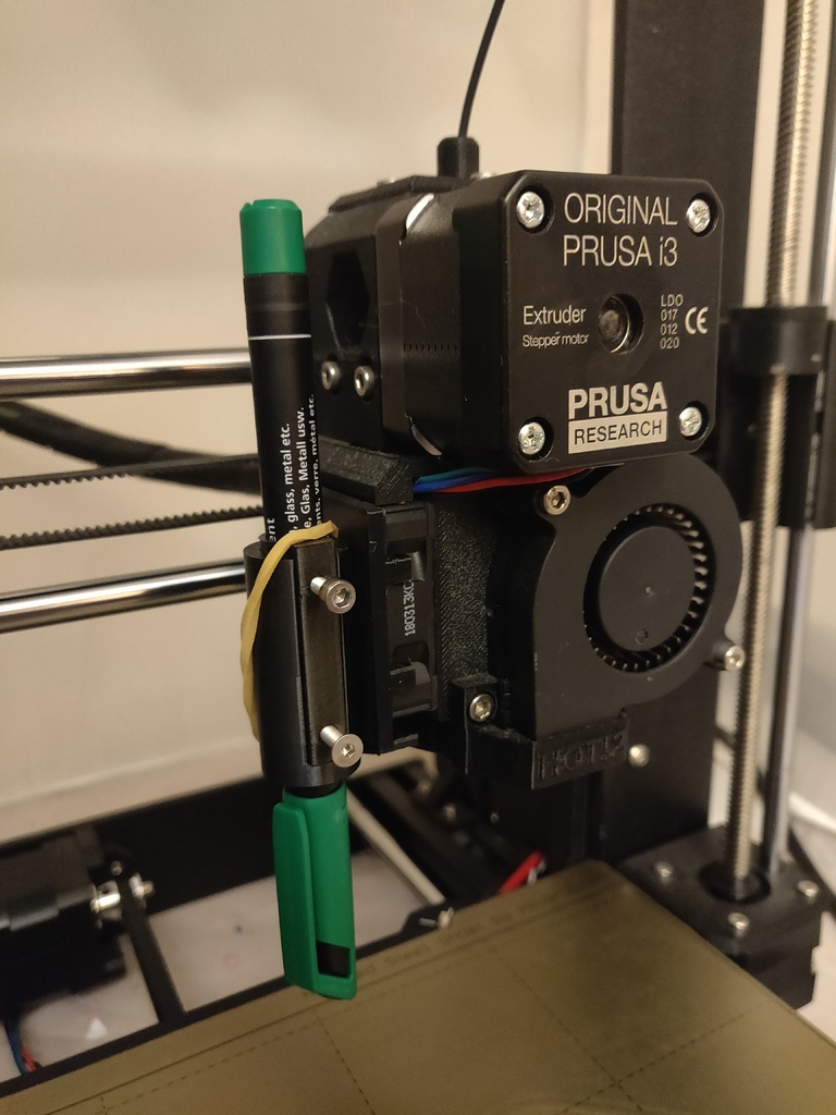 Original Prusa I3 Mk3 Pen Holder Mod