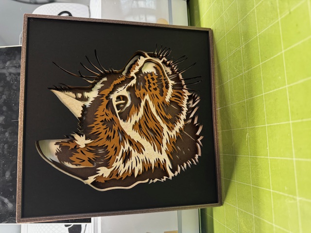 Cadre LED lightbox 20x20cm