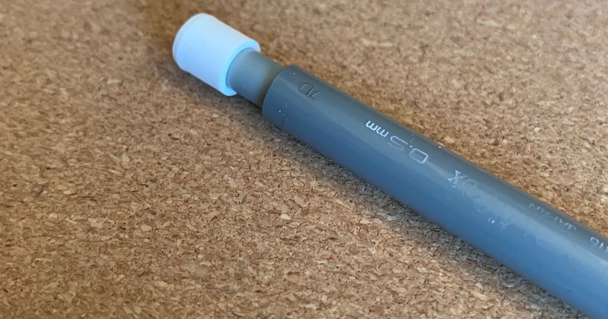 mechanical pencil cap by RvTillie Download free STL model