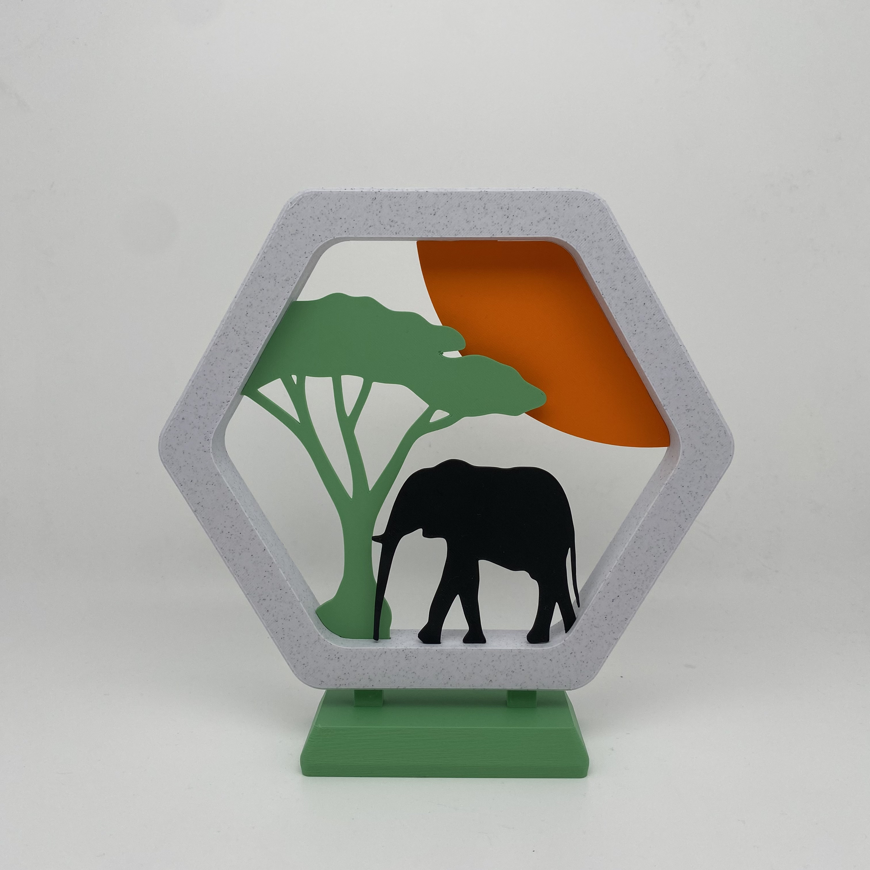 Savannah decoration frame