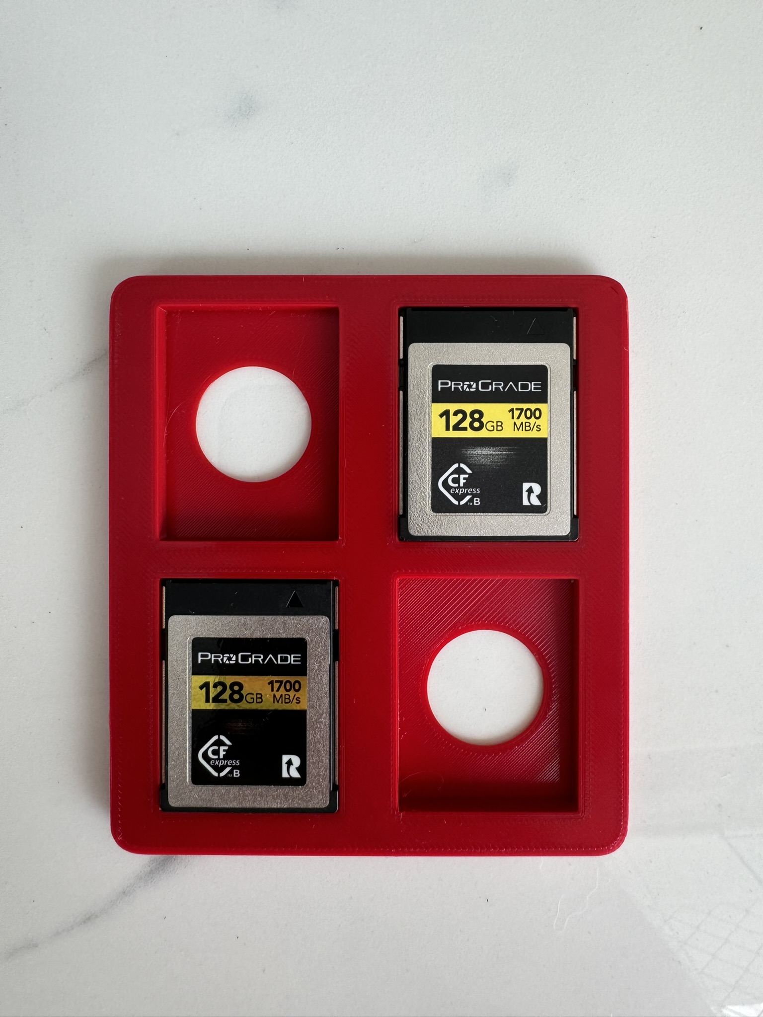 cfexpress type B sliding card holder by hxla Download free STL model