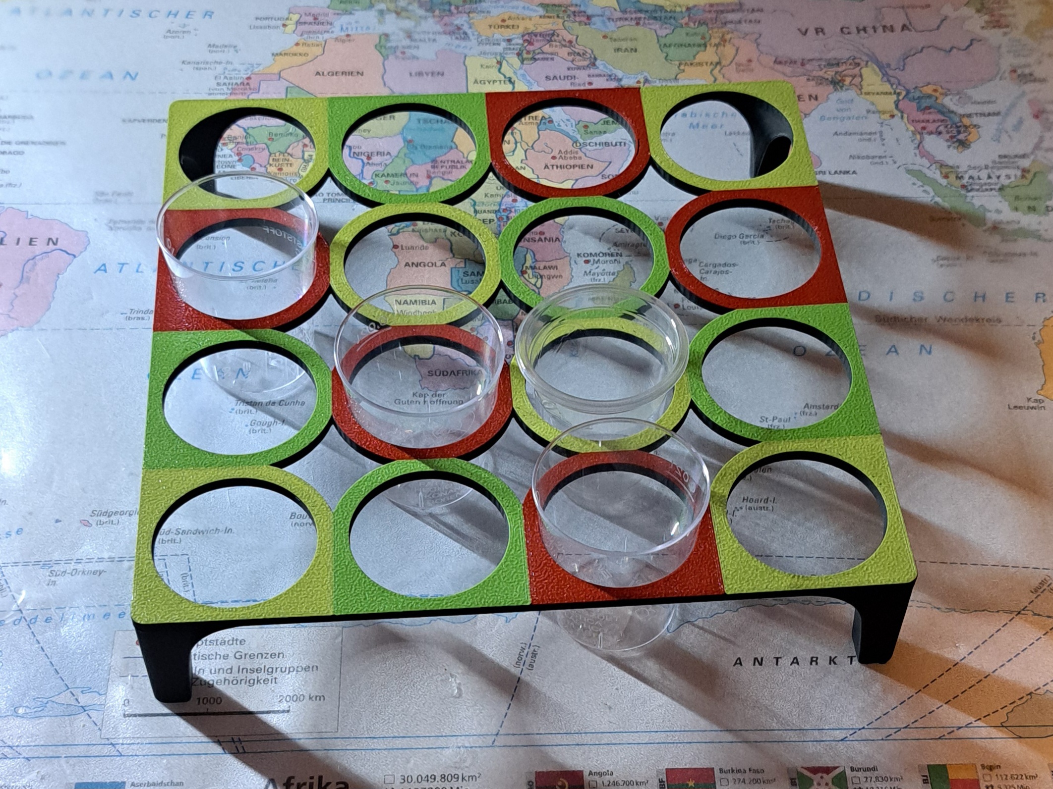 Shot Glass Holder by How To Homemade Download free STL model