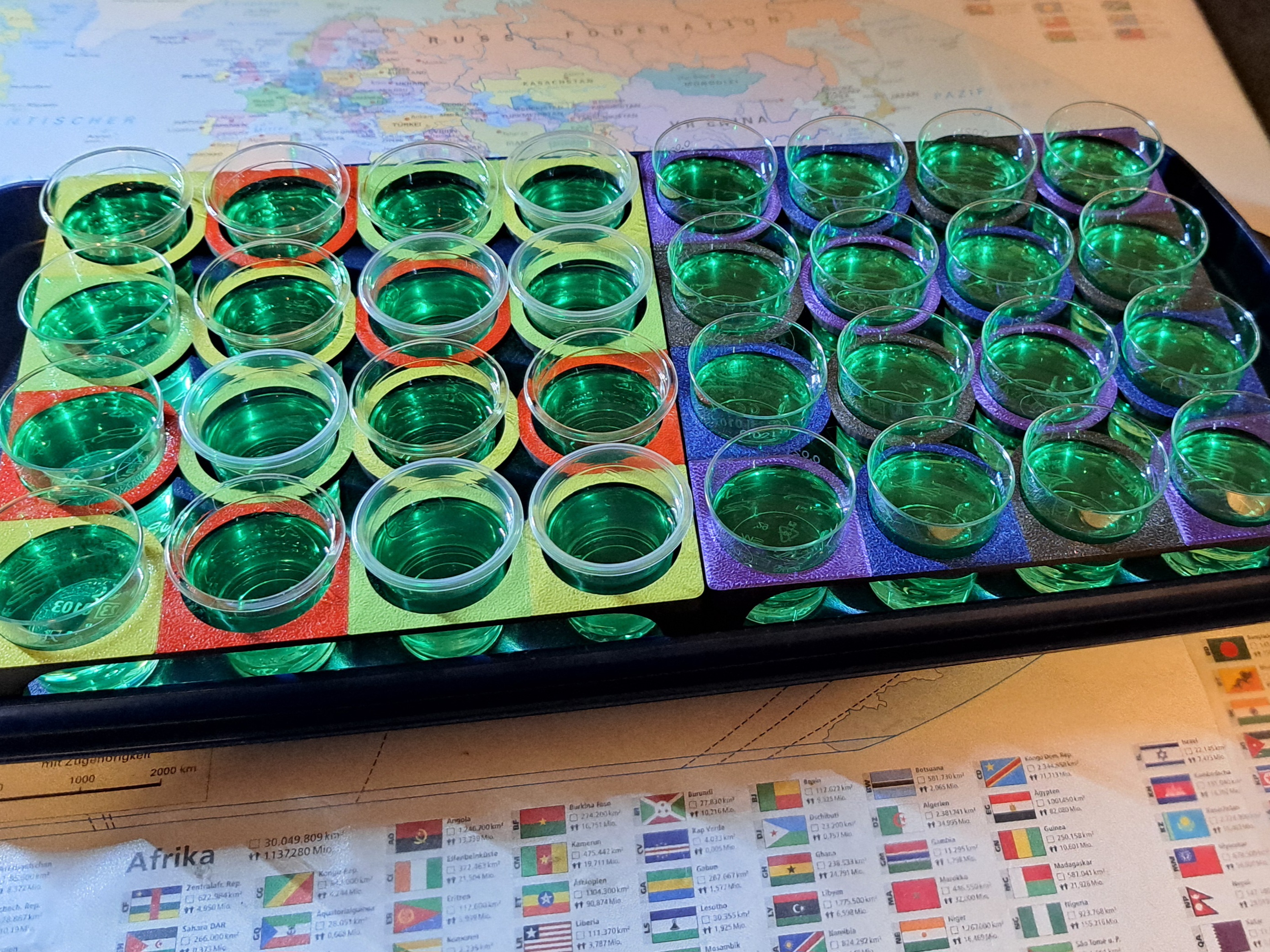 Shot Glass Holder by How To Homemade Download free STL model