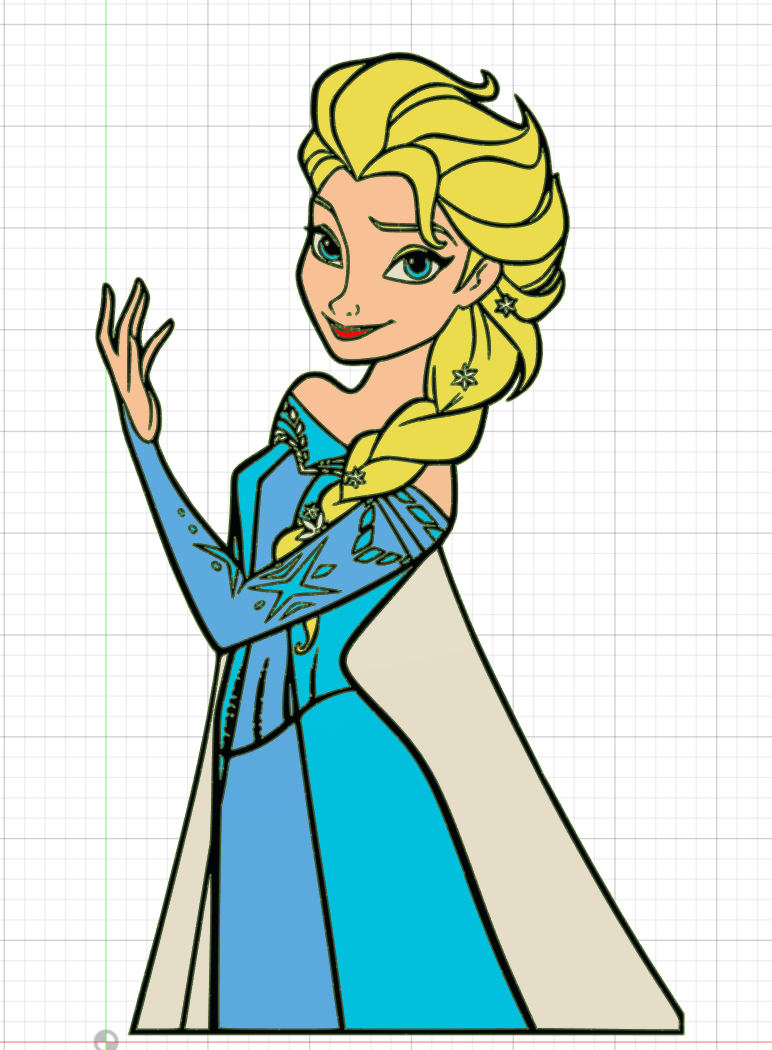 Elsa - Frozen - Disney. by Deadius | Download free STL model ...