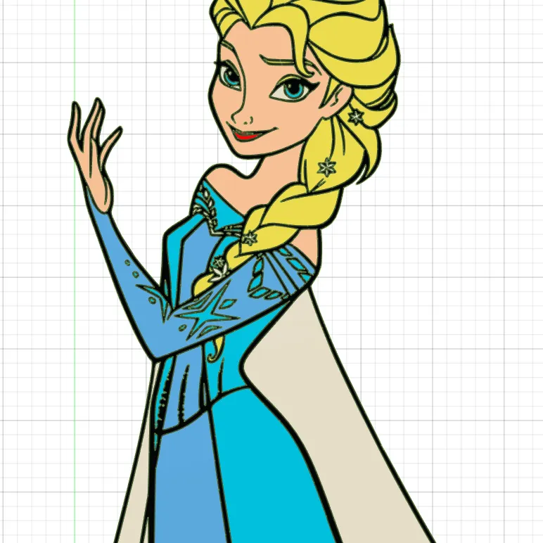 Elsa - Frozen - Disney. by Deadius | Download free STL model |  Printables.com