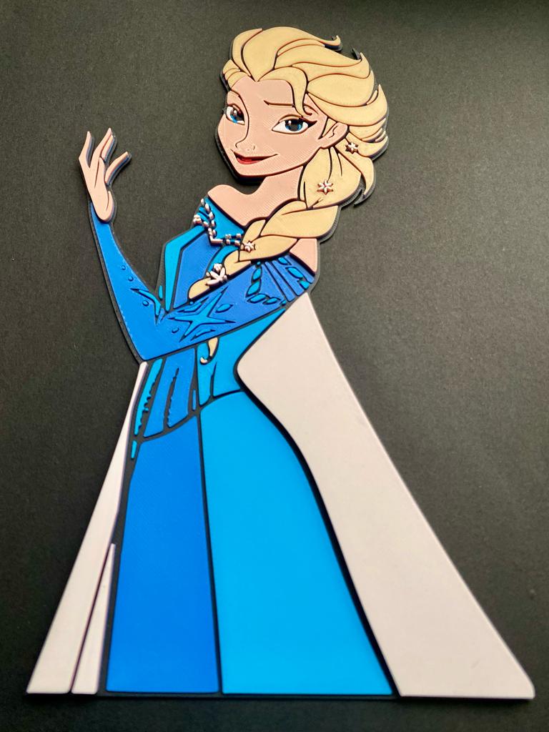 Elsa - Frozen - Disney. by Deadius | Download free STL model |  Printables.com