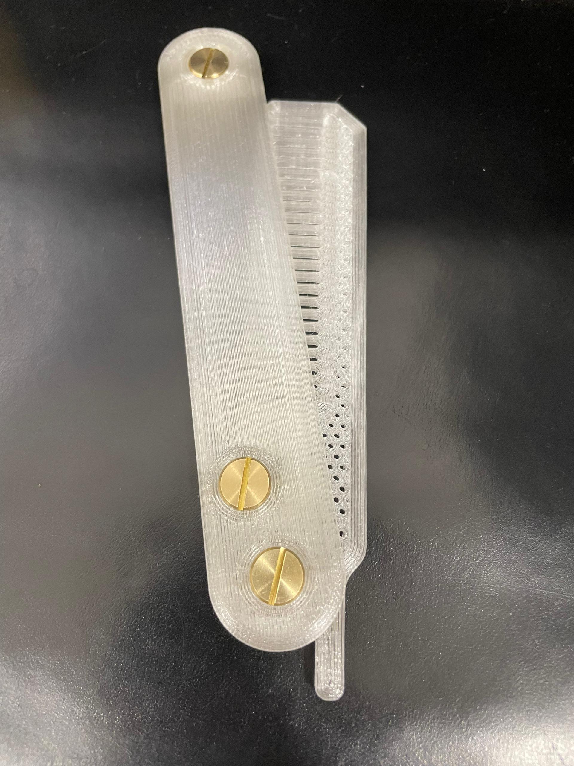 Folding Comb