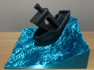 Wall Mounted Benchy Display by MarkNo.1 | Download free STL model ...