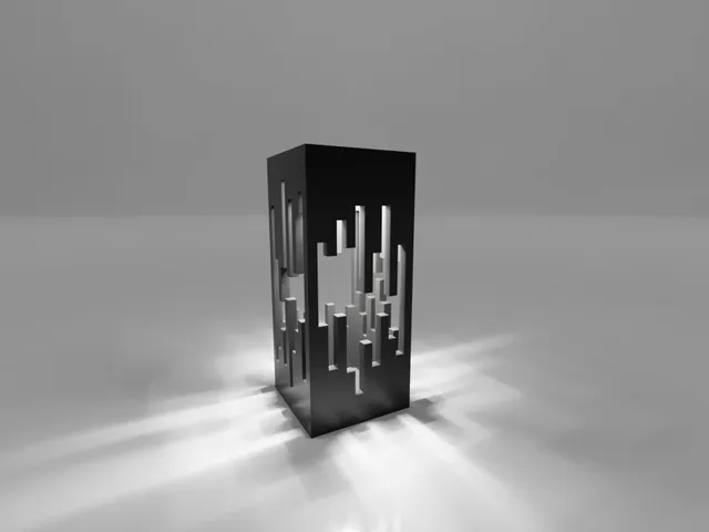 Modern Sleek Nightstand Lamp