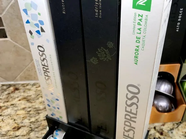 Nespresso Original Line Pod Capsule Dispenser / Holder for original box