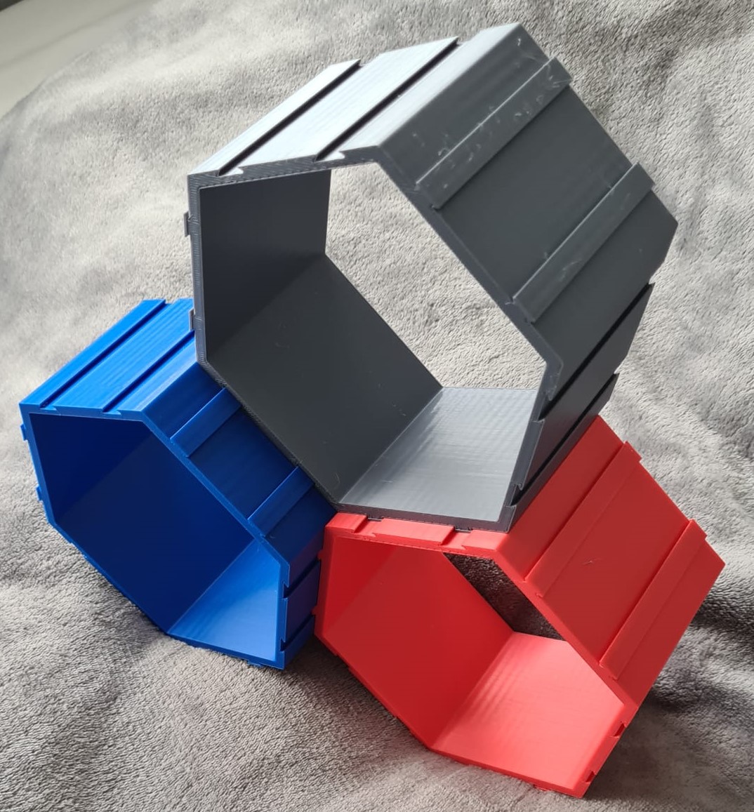 Modular Hexagon Display / Shelf