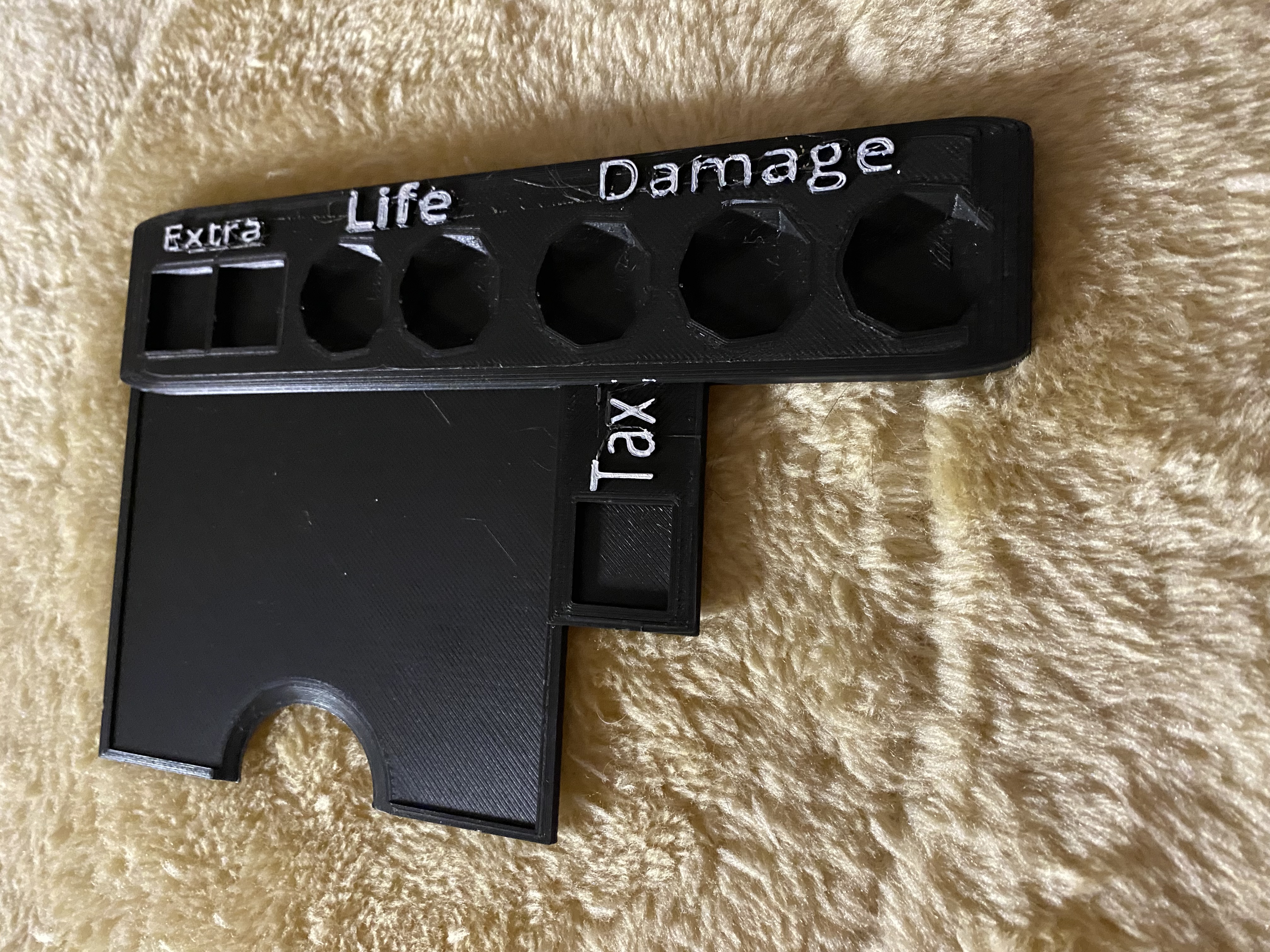 Commander/EDH Stat Tracking Bar w/Plate
