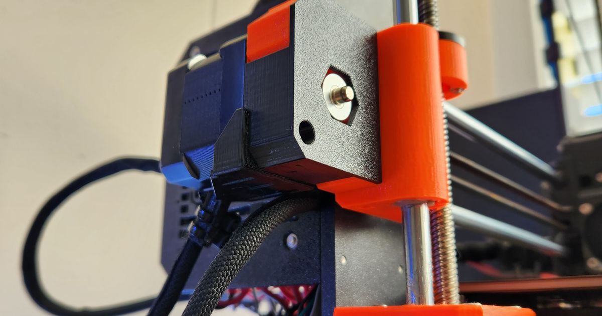 Prusa i3 X Axis Cover + Cable Stabilizer by Syxil | Download free STL ...