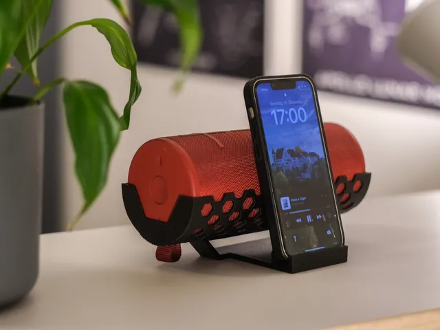 UE Boom and Phone Holder