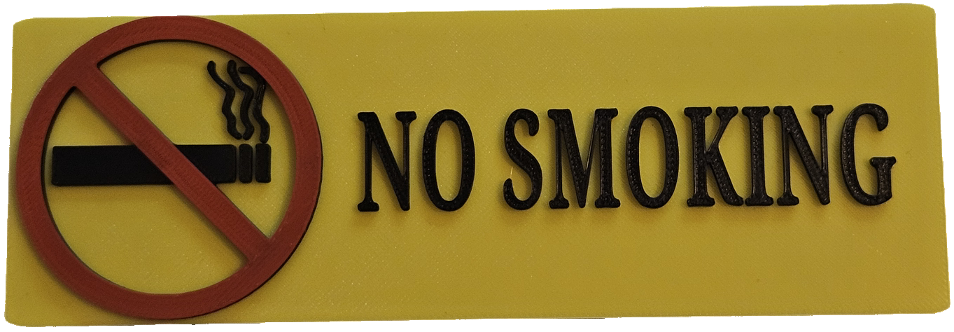 NO SMOKING
