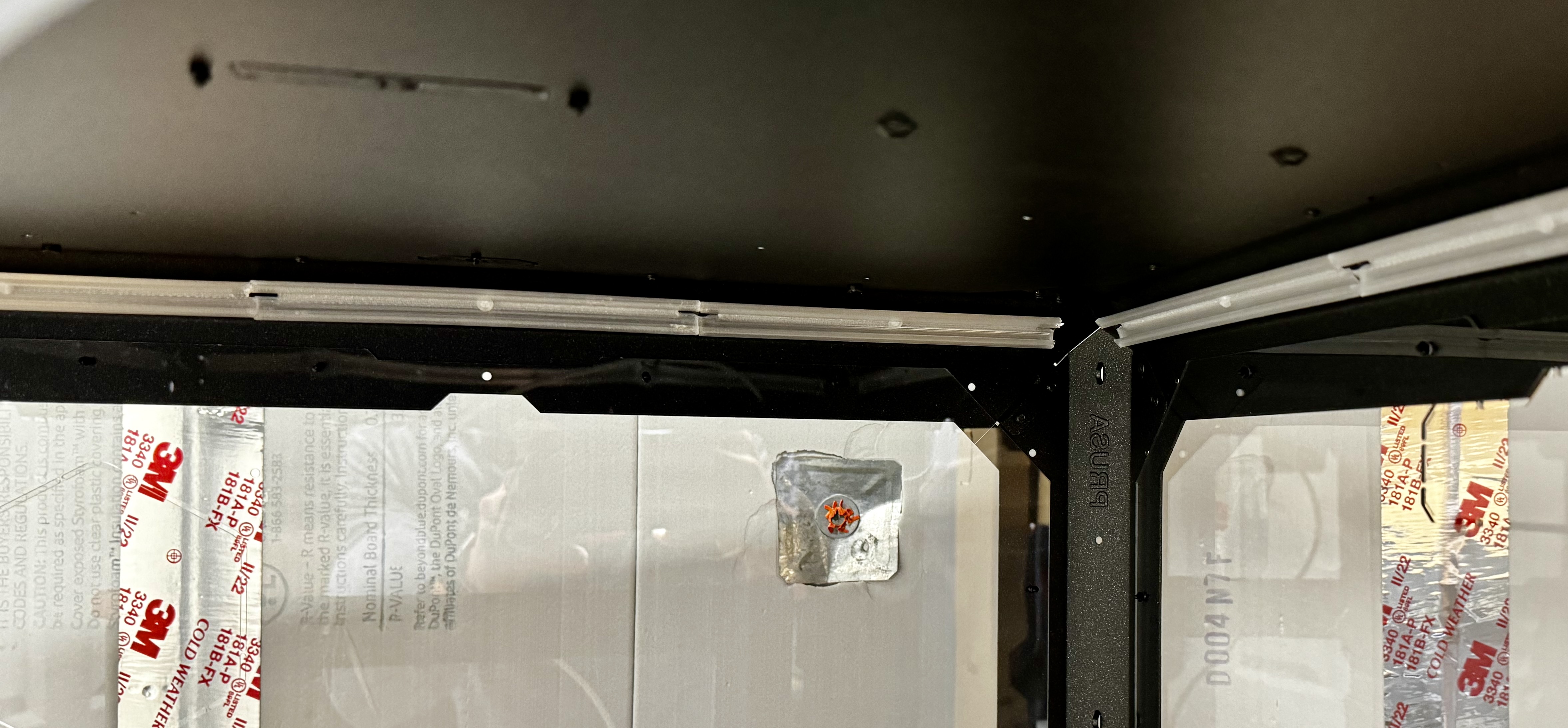 LED Strip Diffuser Bracket for Prusa MK3S+ / MK4 Enclosure by engineer