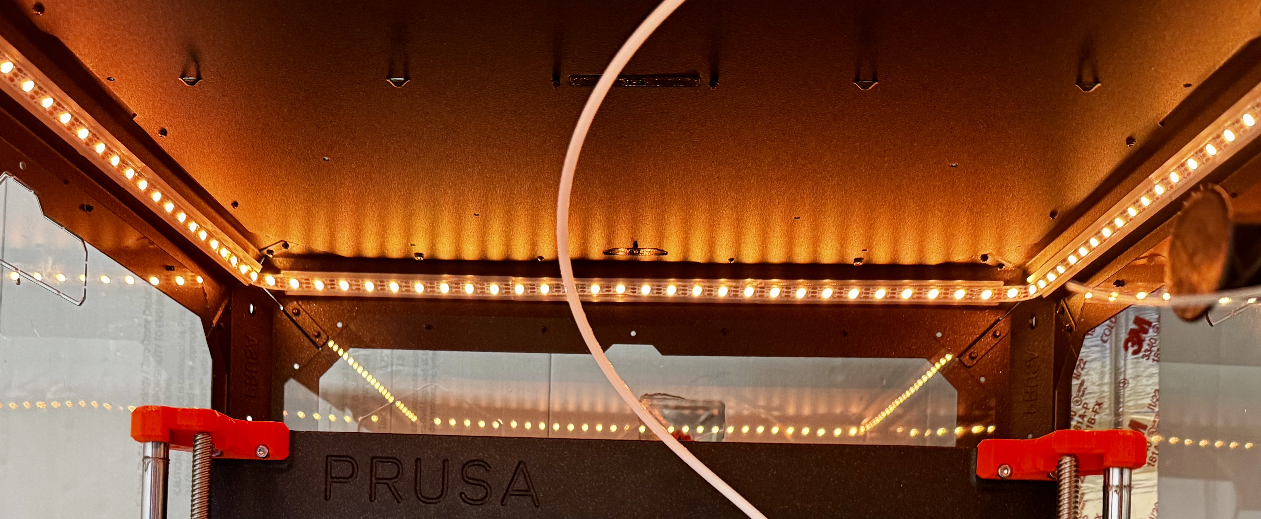 LED Strip Diffuser Bracket for Prusa MK3S+ / MK4 Enclosure