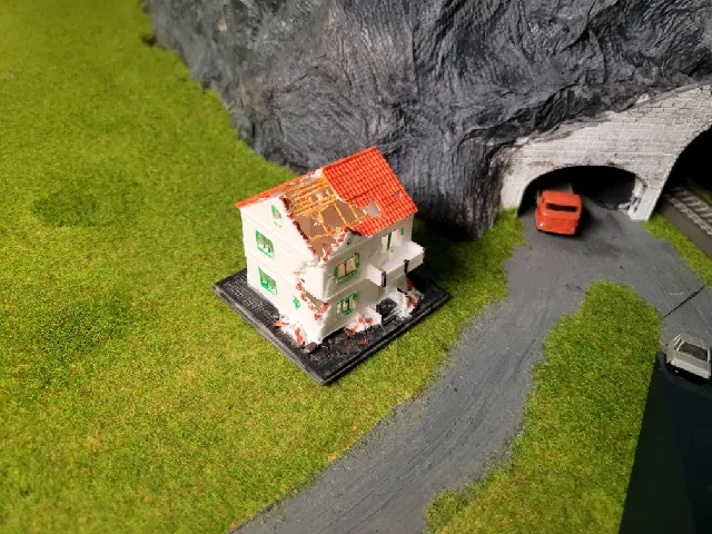 Hrvatska balkanska kuća 1:120 / croatian balkan house 1:120