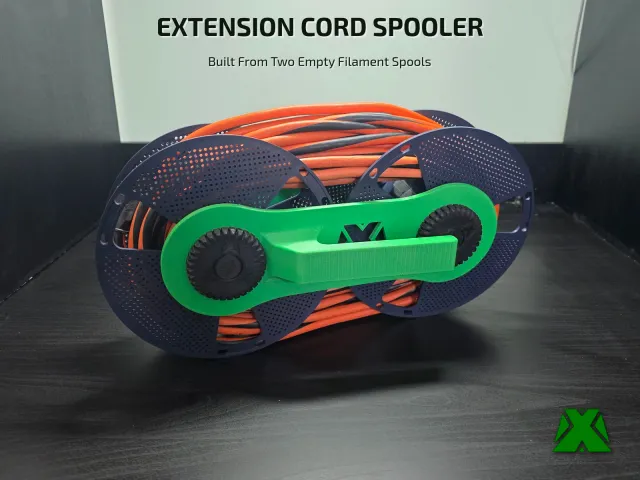 Extension Cord Spooler