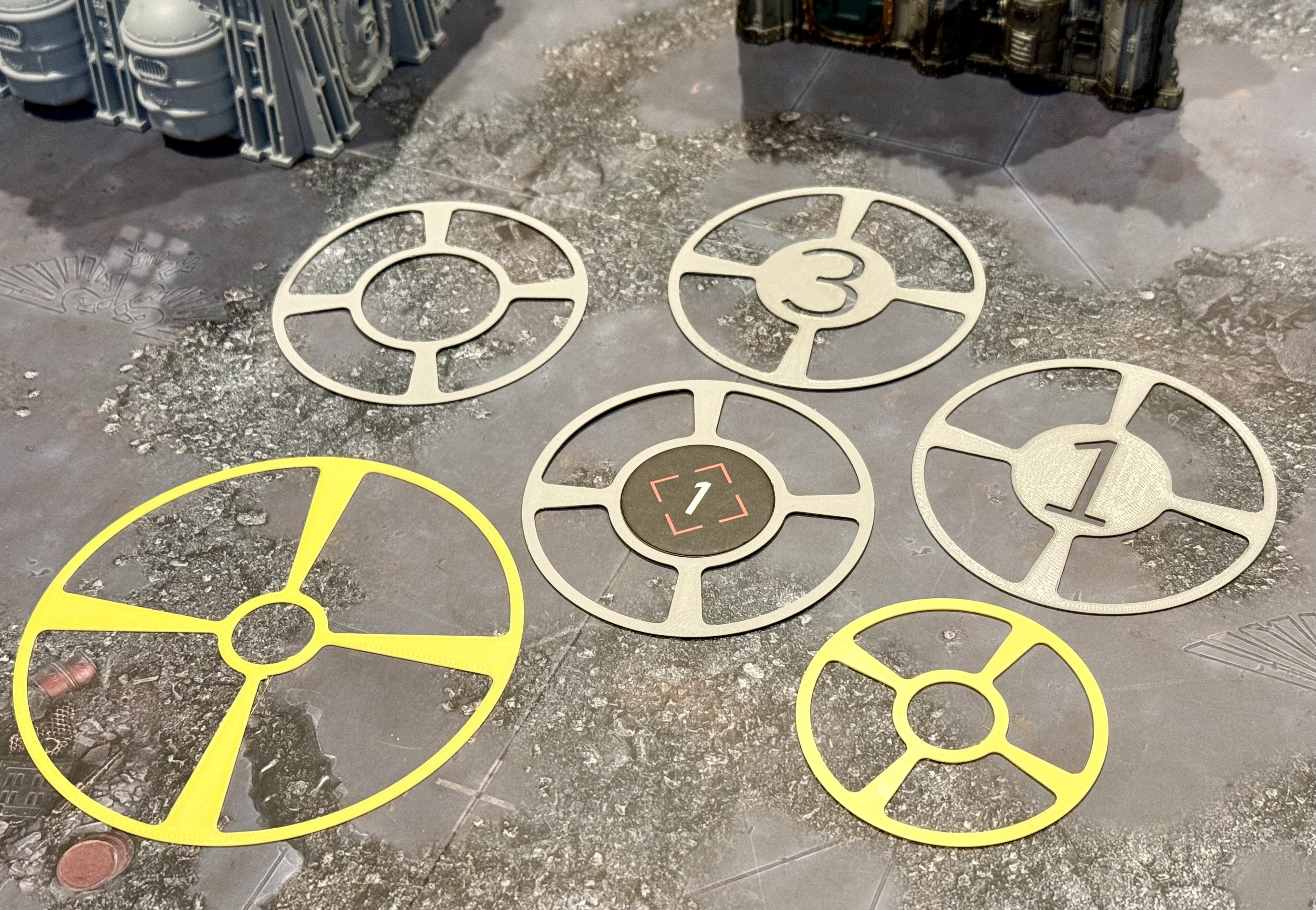 Kill Team objective markers