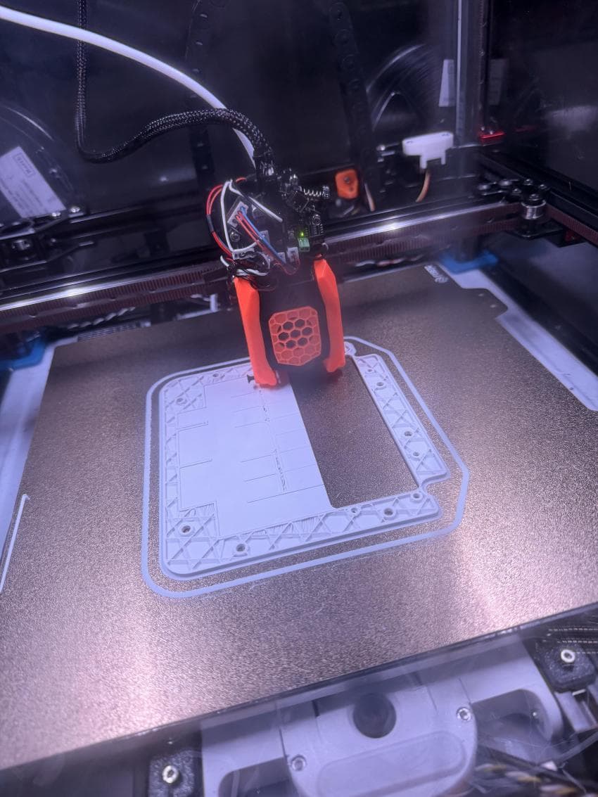 ProtoXtruder 2.0 with front ebb36 mount 3D model thumbnail