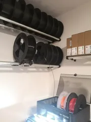 Spulenhalter 2,5 kg Rollen für mein Filament Regal System