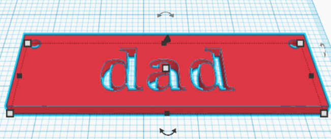 dad sign by Ava the maker | Download free STL model | Printables.com