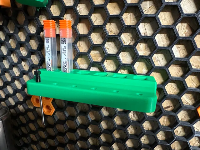 Hex wall - Nozzle holder for nextruder nozzles and not pnly