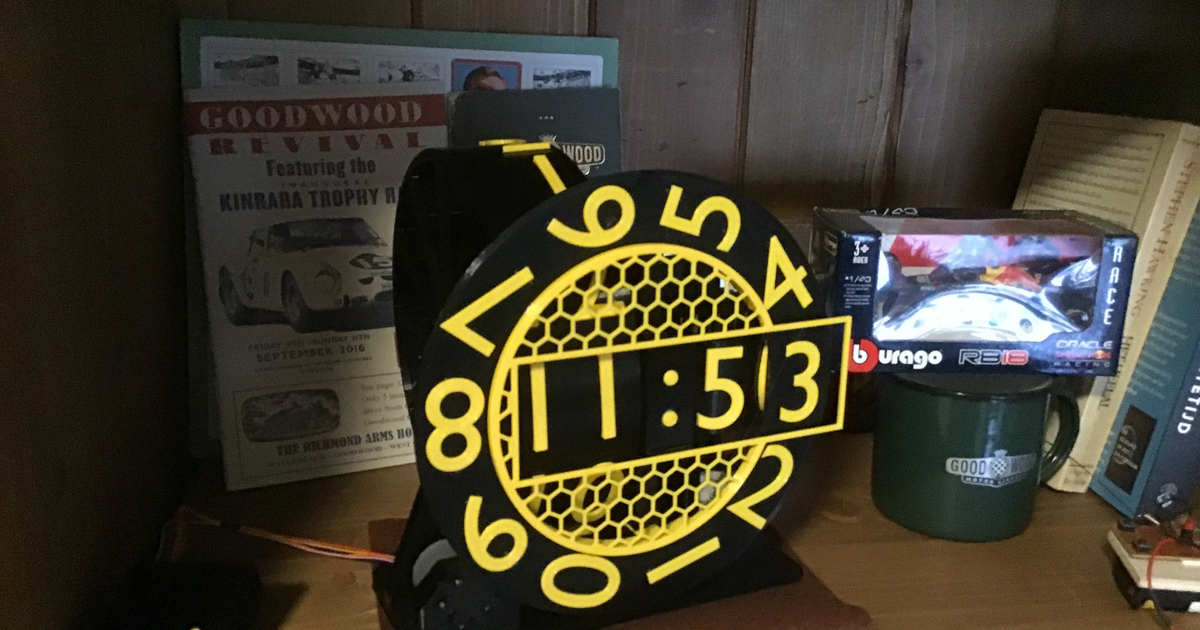 Time Teller Clock by 3D Design Lab Download free STL model